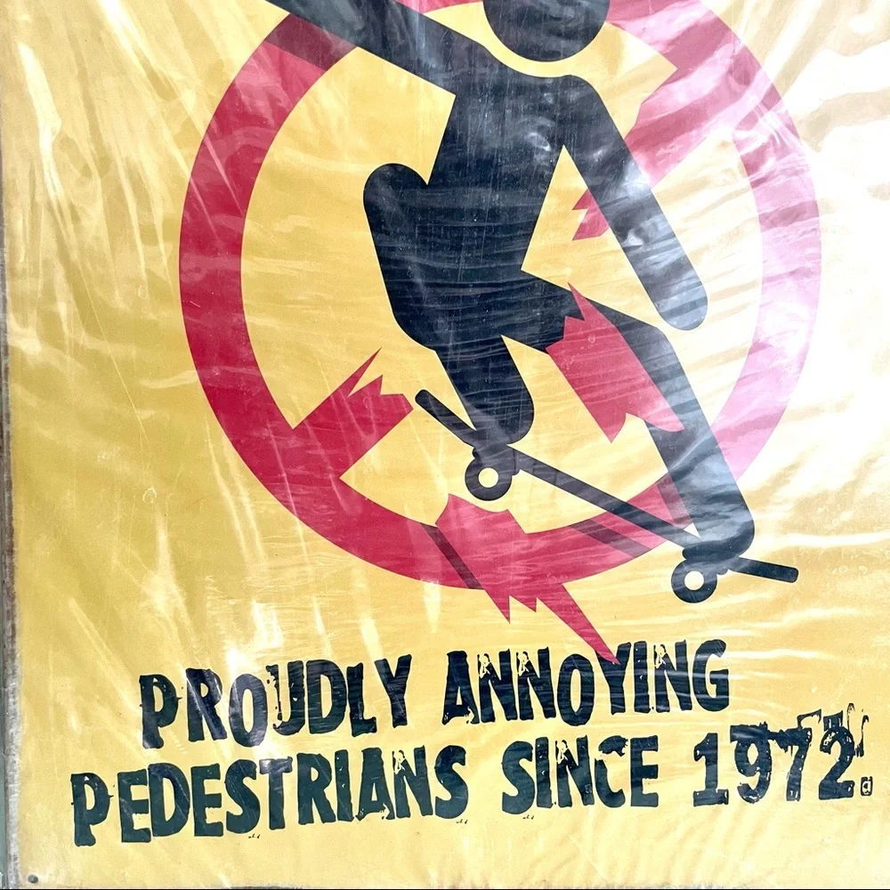 NEW Skateboarders Metal Sign
